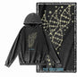 G12 Acid-Washed Black Streetwear Graphic Hoodie