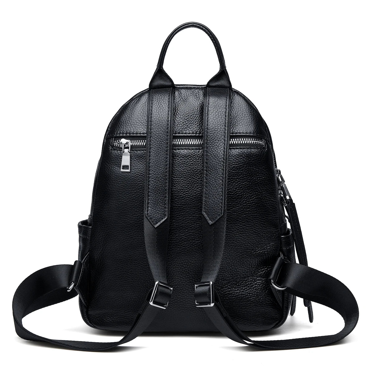 ZOOLER Full Skin 100%Genuine Leather Backpack Black Women's New Fashion Large Travel Bag Designer Business Need #SC1518
