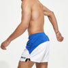 Quick-Dry Drawstring Sport Shorts with Mesh Liner