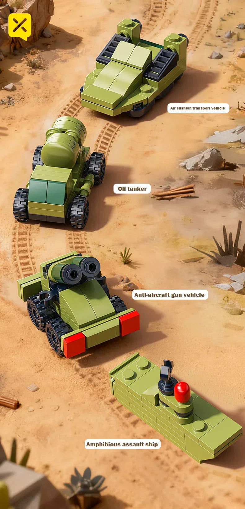 TOYLINX WW2 Military Building Blocks! - ShopHub