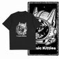 COOLMIND 100% Cotton Short Sleeve Cool Cat Print Men Tshirt Casual Summer Loose Men Cat T Shirt o-neck t-shirt Men Tee Shirts