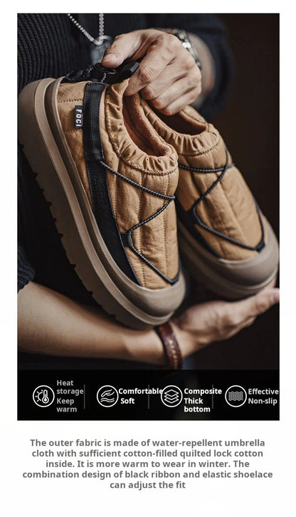 Maden Fleece Lining Snow Low Top Boots