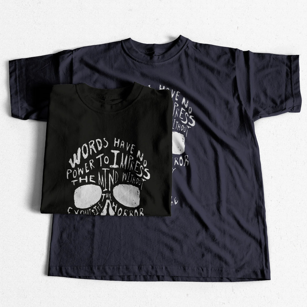 COOLMIND CP0277 Skull Graphic Cotton Tee