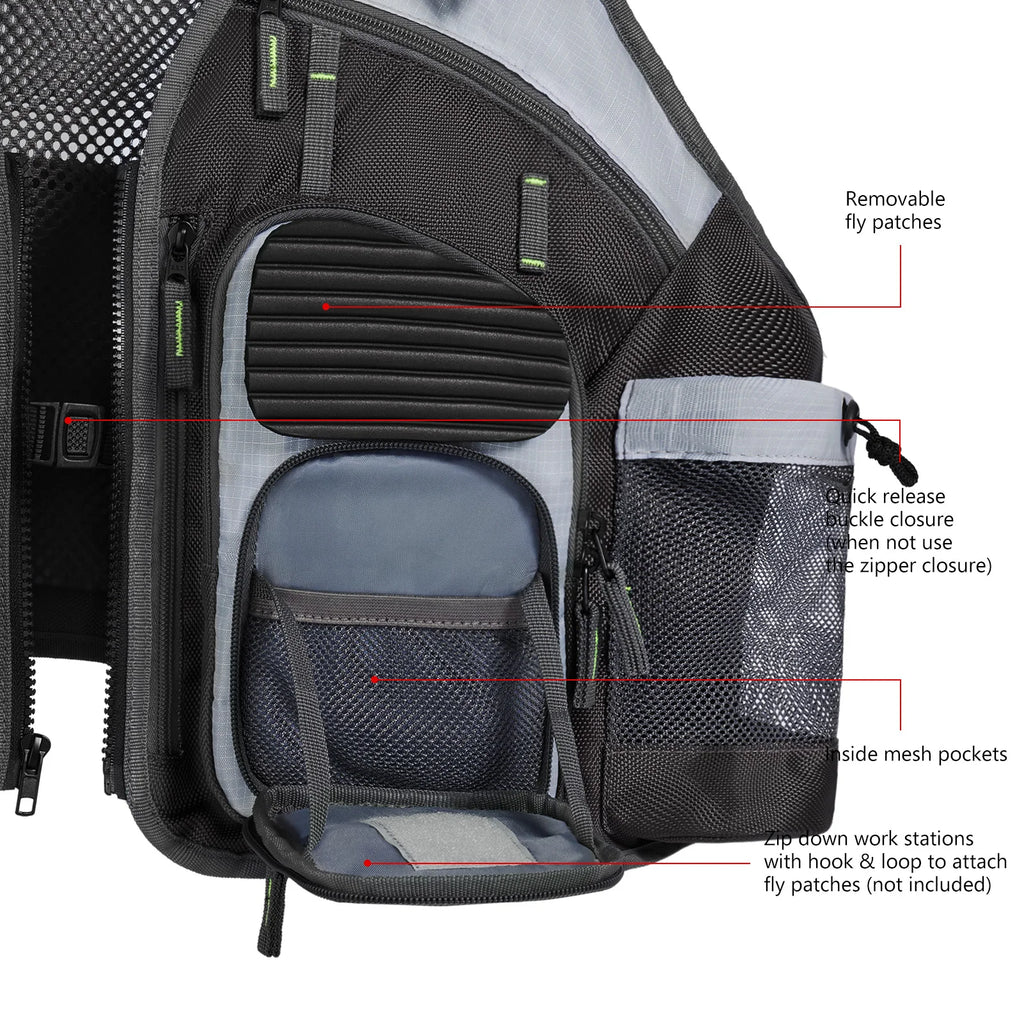 BASSDASH Fishing Vests ShopHub