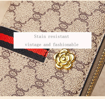 FOXER PVC Long Clutch Wallet