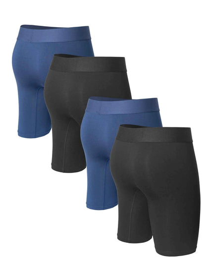 4pcs Men's Breathable Modal Underwear with Opening - Comfortable Boxershorts