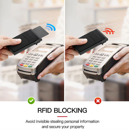 Minimalist RFID-blocking Card Wallet