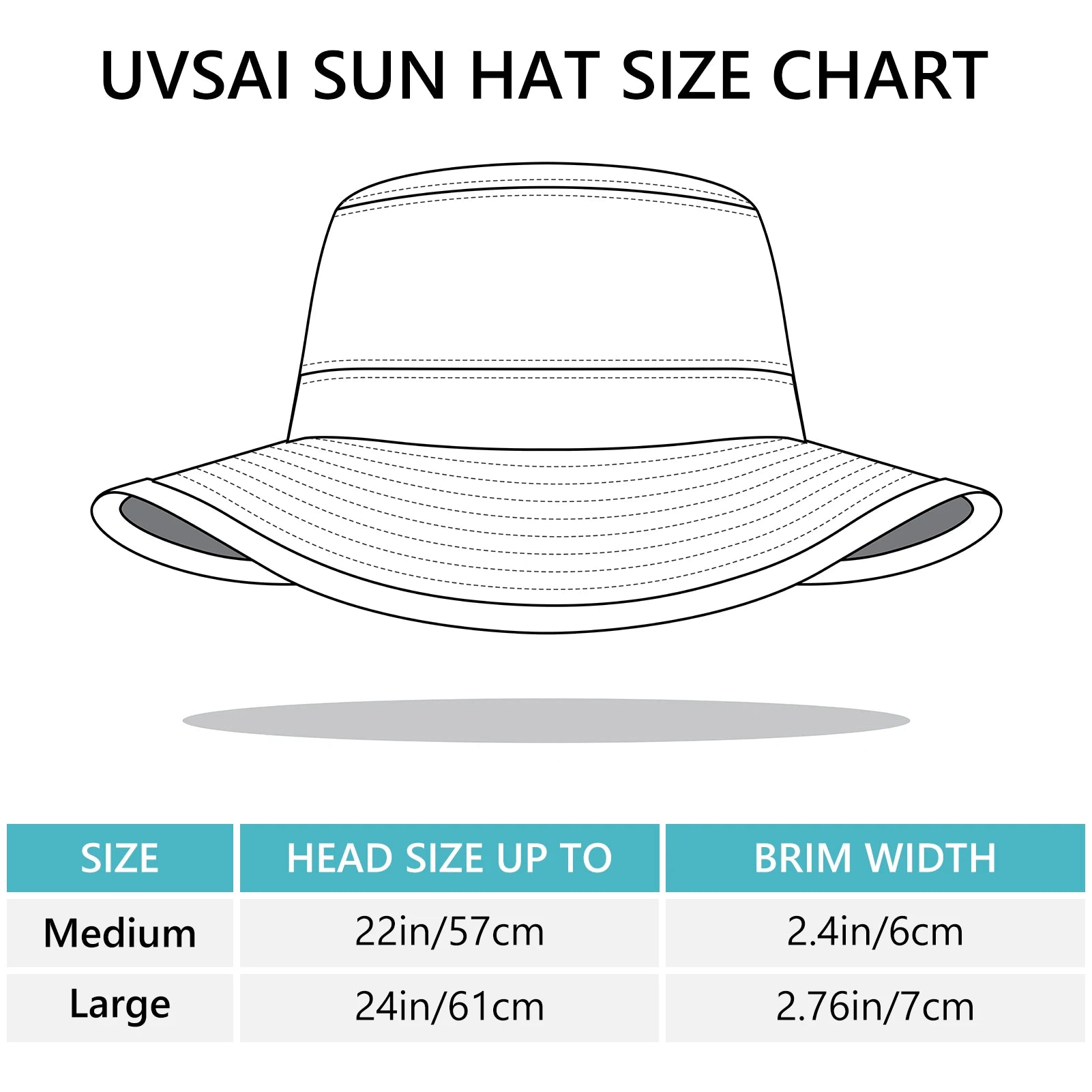UPF 50+ Foldable Sun Hat