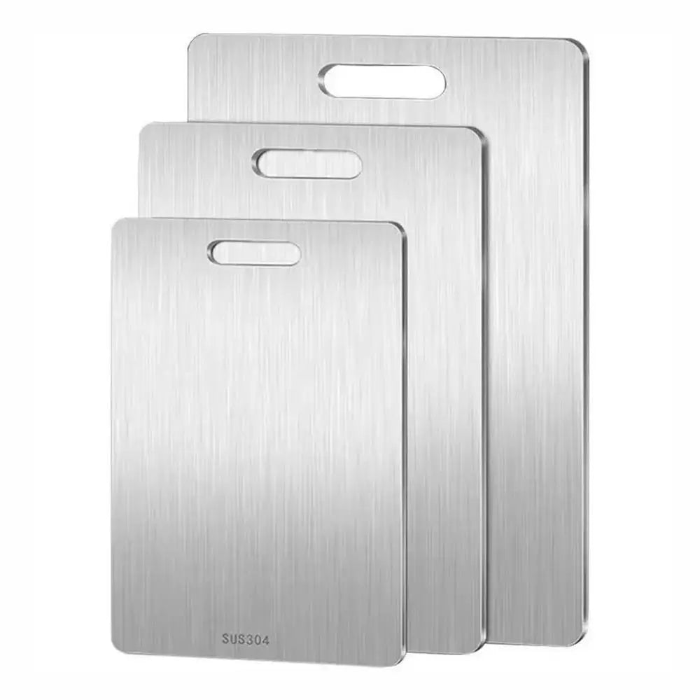 3PC Stainless Steel Cutting Board