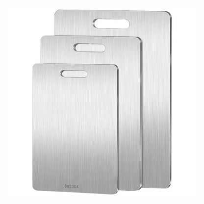 3PC Stainless Steel Cutting Board