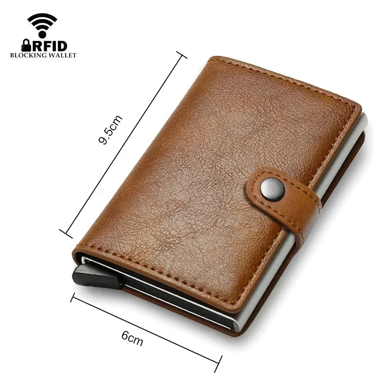 Anti Theft Credit Card Holder Men Wallets