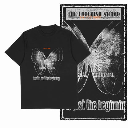 COOLMIND X0122 Free as a Butterfly Cotton Tee