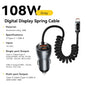 Essager 108W Car Charger USB-C & USB-A Ports