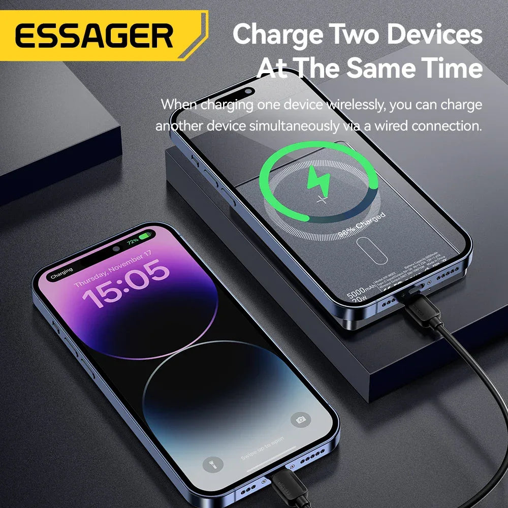 Essager Thin Wireless Power Bank - ShopHub
