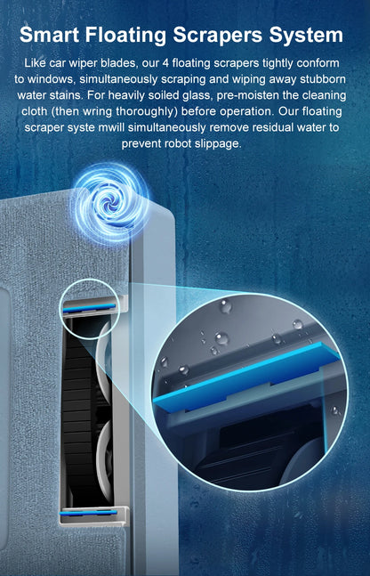 ABIR WD9-4-Way Robot Window Cleaner