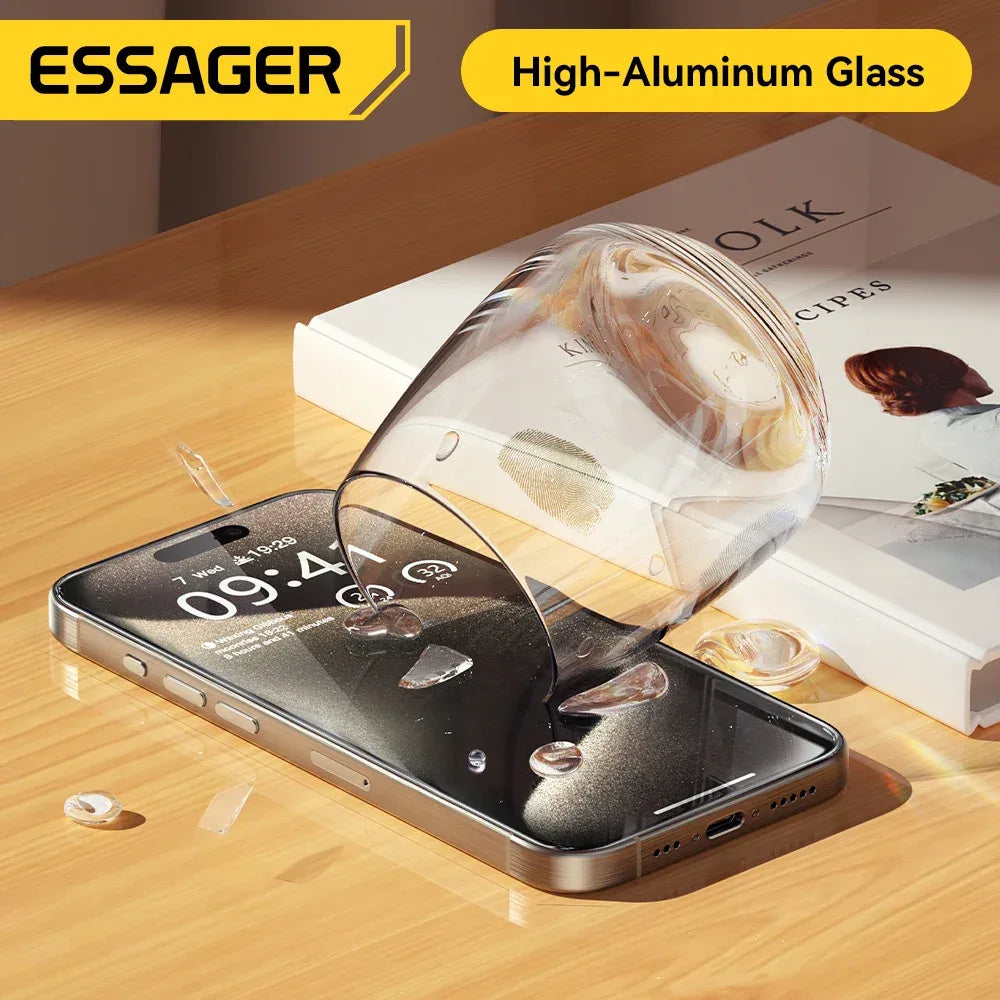 Essager Screen Protector for iPhone 16, 15, 14, and 13 Pro Max Plus - ShopHub