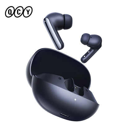QCY MeloBuds N20 Earphones - Wireless Bluetooth 6.0 with 13mm Drivers and 50dB Adaptive Hybrid Noise Cancelling, 40Hrs Battery Life - ShopHub