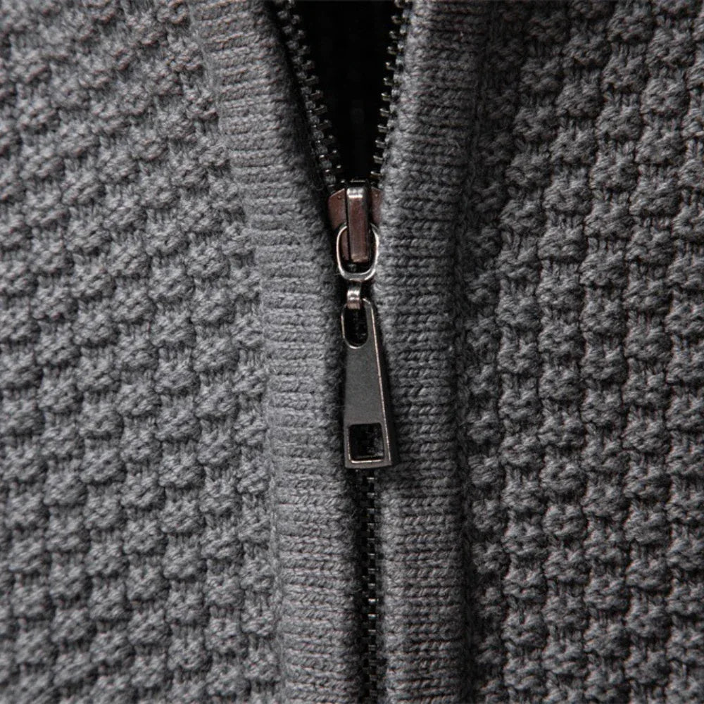 AIOPESON Classic Zip Up Jumpers - ShopHub