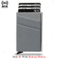 DIENQI Anti-theft Card Protectors Card Holder Minimalist Smart Wallet RFID Protection Aluminum Metal Cardholder Case Porte Carte