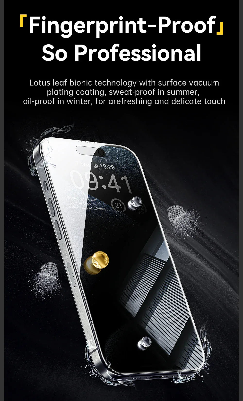 Essager 2Pcs Anti-Peeping Glass for iPhone 16, 15, 14, and 13 Pro Max Plus - ShopHub