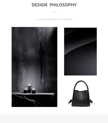 FOXER Luxury Leather Shoulder Bag