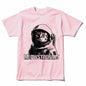COOLMIND U0012 Astronaut Cat Graphic Cotton Tee