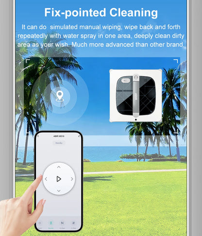 The ABIR WD10 Robot Window Cleaner