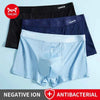 MiiOW Men's Ice Silk Boxer Shorts — Thin Graphene Antibacterial 3-Pack