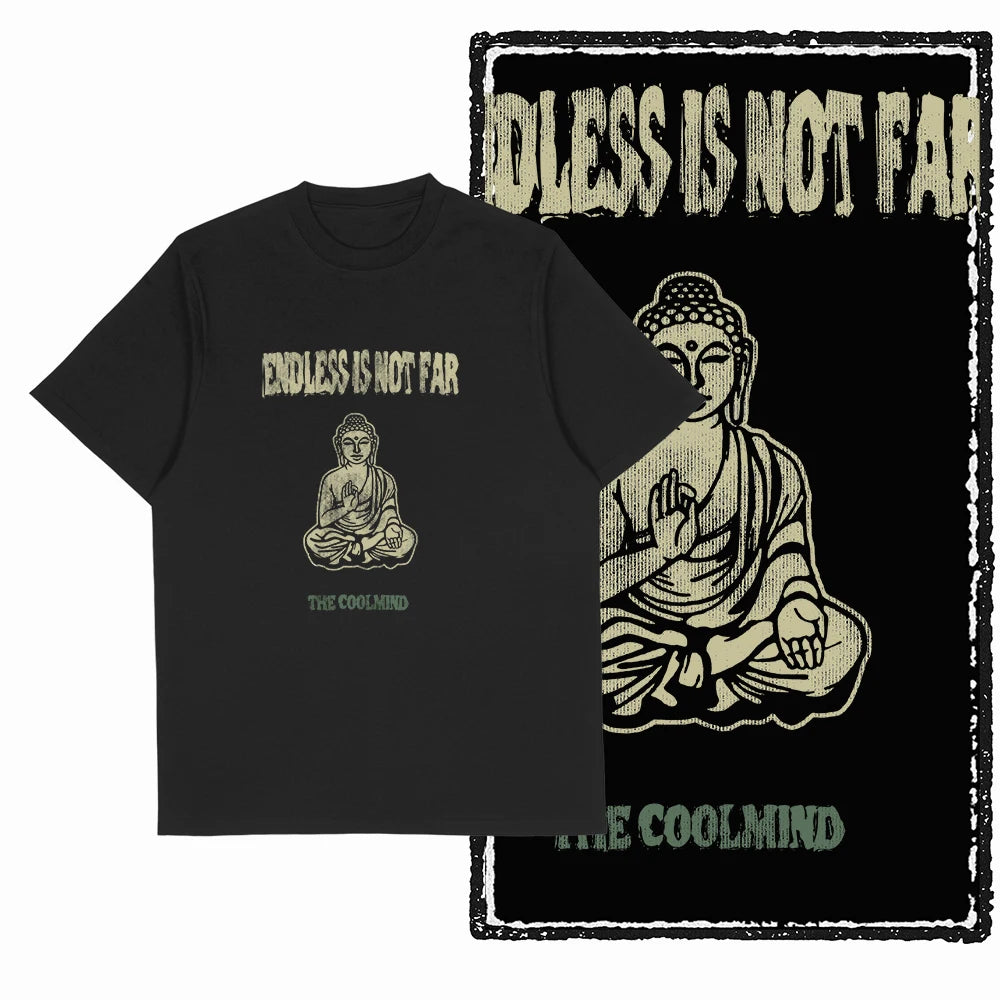 COOLMIND X0009 Anti-War Graphic Cotton Tee