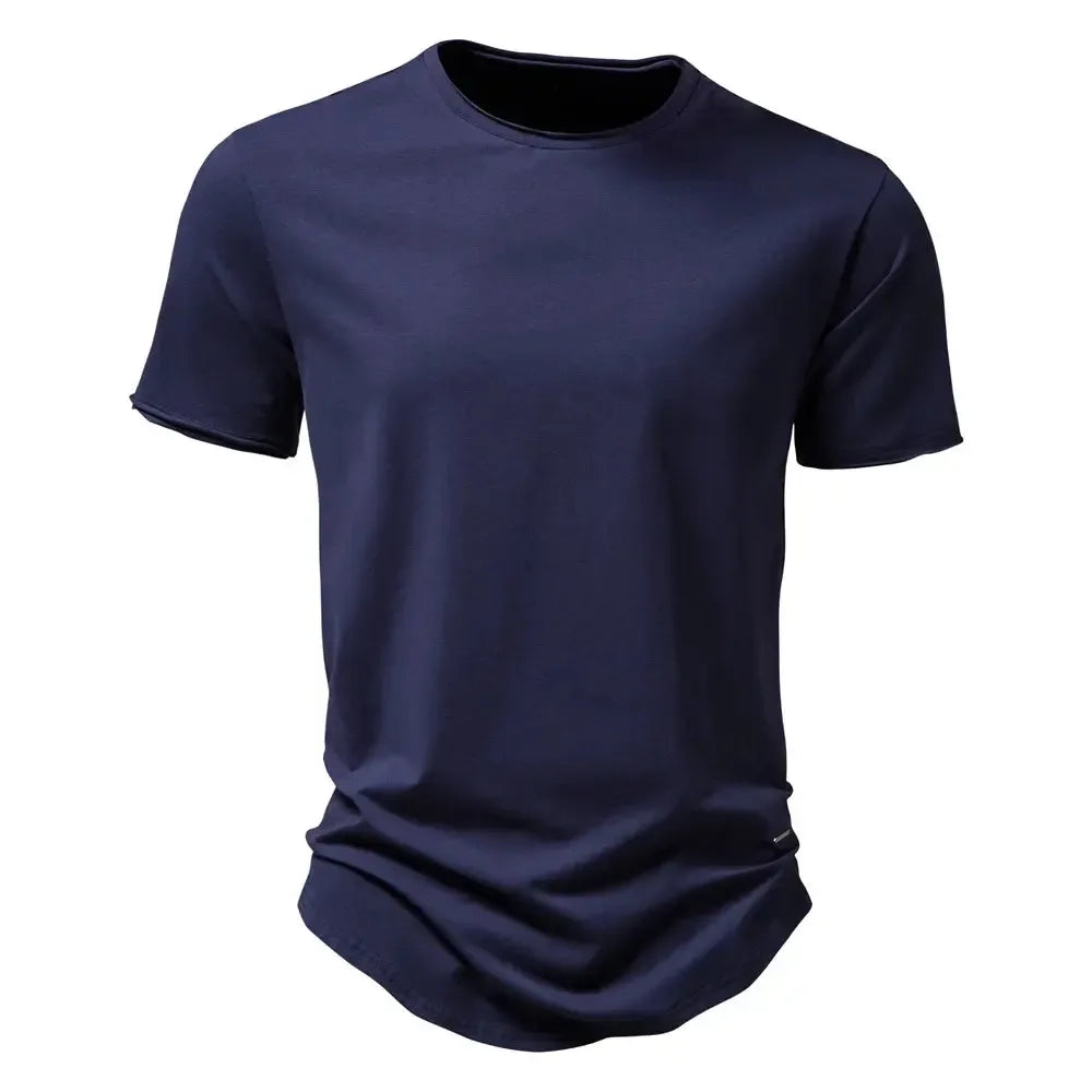 AIOPESON 100% Cotton Men's T-Shirts - ShopHub
