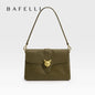 BAFELLI Full-Leather Square Shoulder Bag