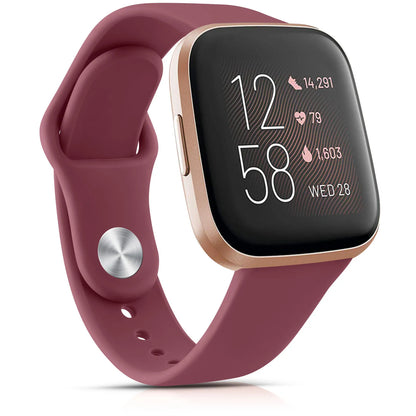 Flexible Silicone Wristband for the Fitbit Versa 4 (available in 17 colours) Habicare