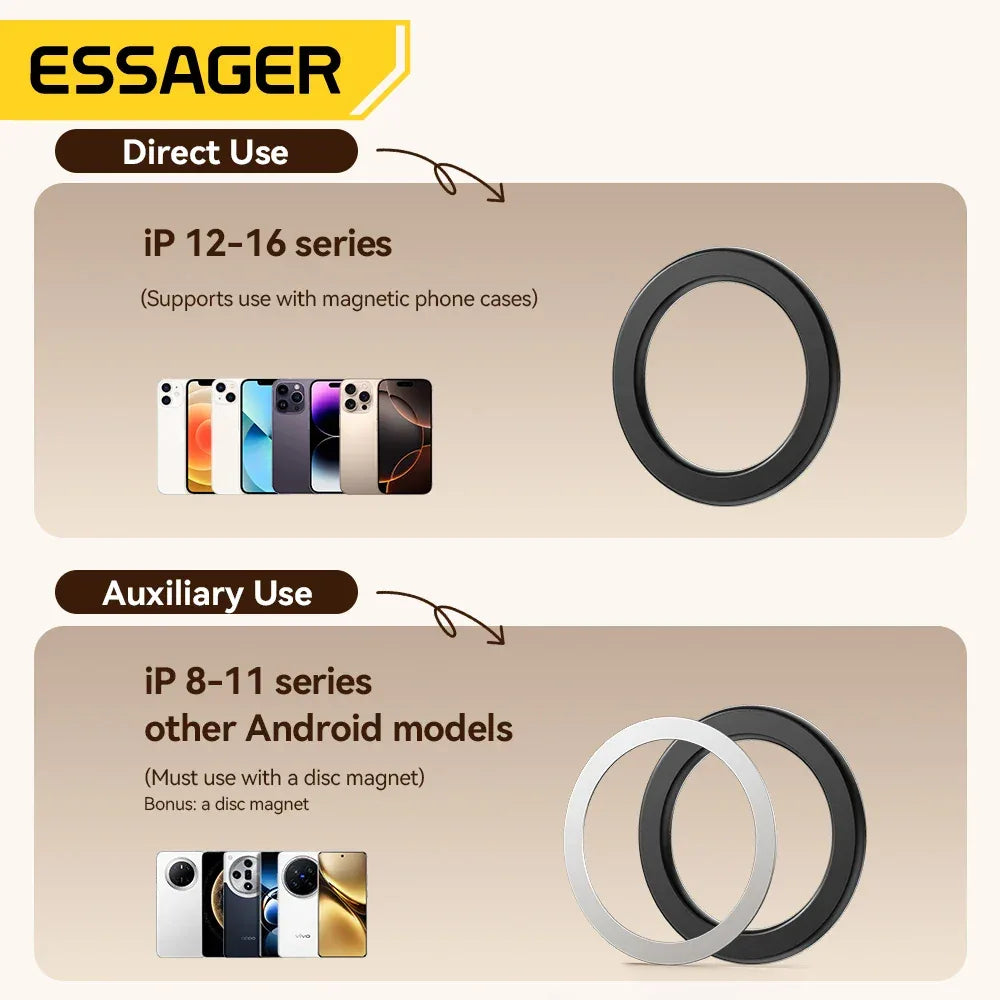 Essager Magnetic Metal Ring - ShopHub