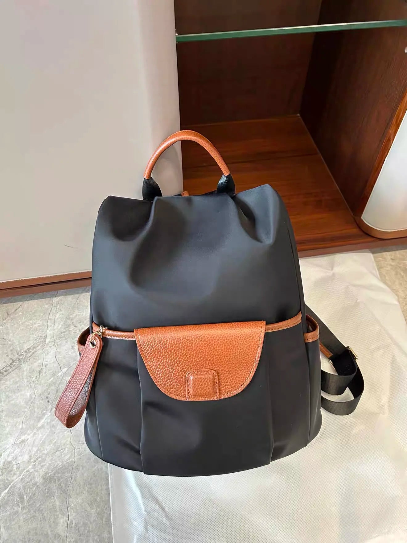 ZOOLER Oxford Leather Backpack
