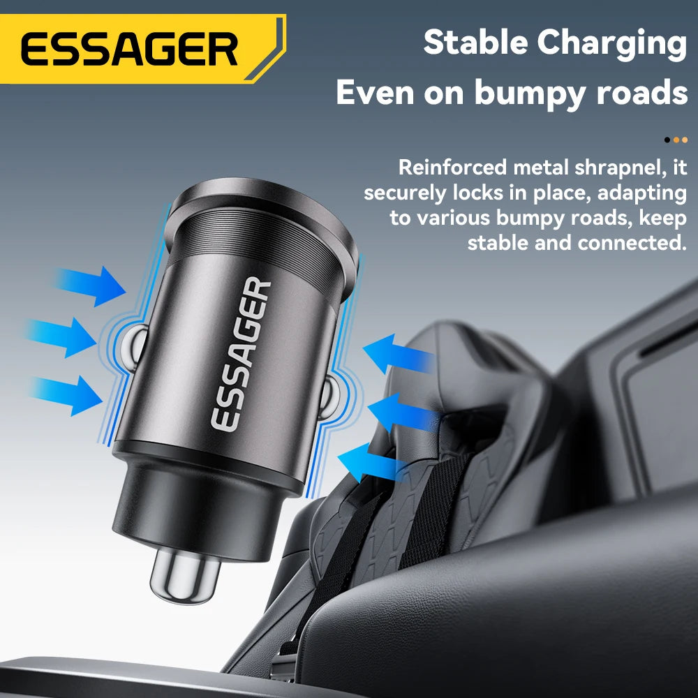 Essager 45W Mini USB Car Charger
