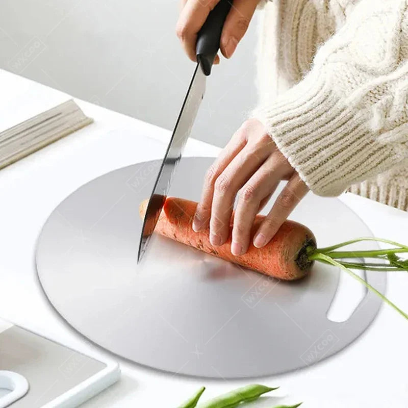 3PC Double-Sided Stainless Steel Cutting Board