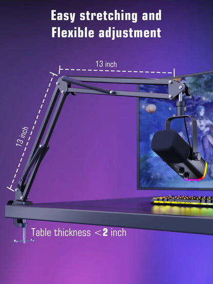 FIFINE Dynamic XLR Microphone Kit: Elevate Your Sound Experience