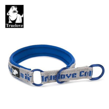 Truelove P-Chain Nylon Pet Collar Adjustable Reflective SBR Neoprene Pull-resistant Explosion-proof Dog and Cat Travel TLC5371