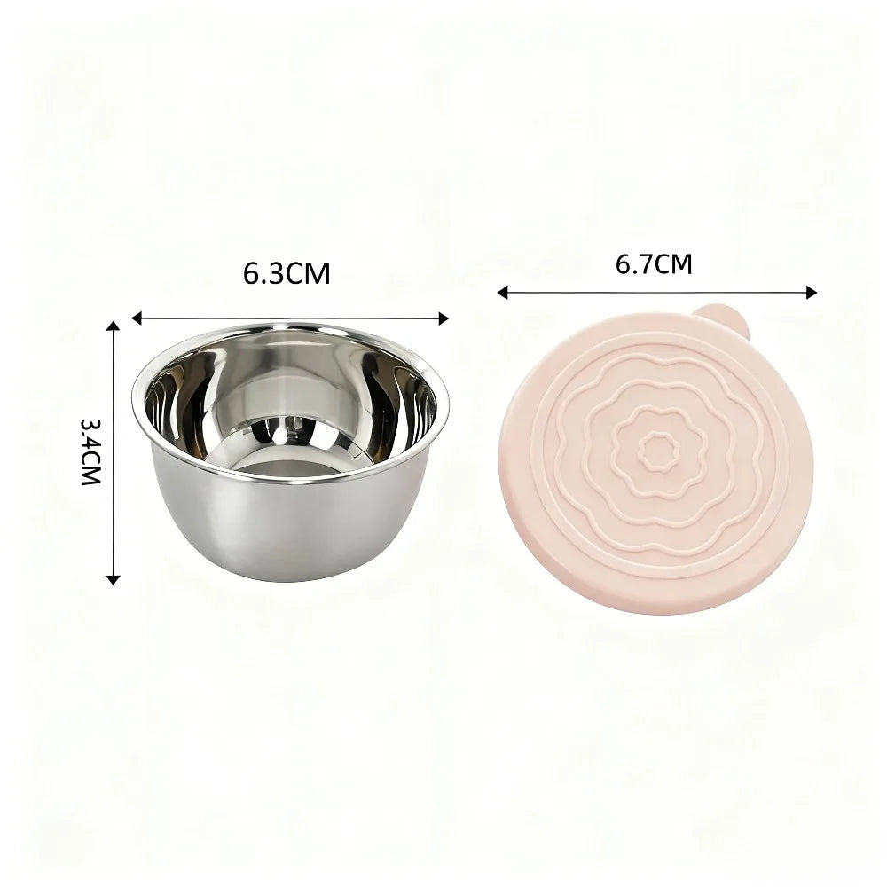 12pc 304 Stainless Steel Food Containers with Leakproof Lids