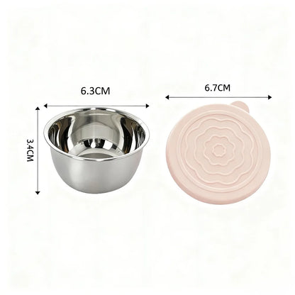 12pc 304 Stainless Steel Food Containers with Leakproof Lids