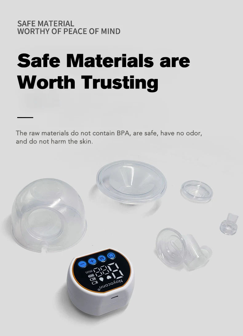 MAMIJOY Portable Double-sided Wearable Smart Breast Pump