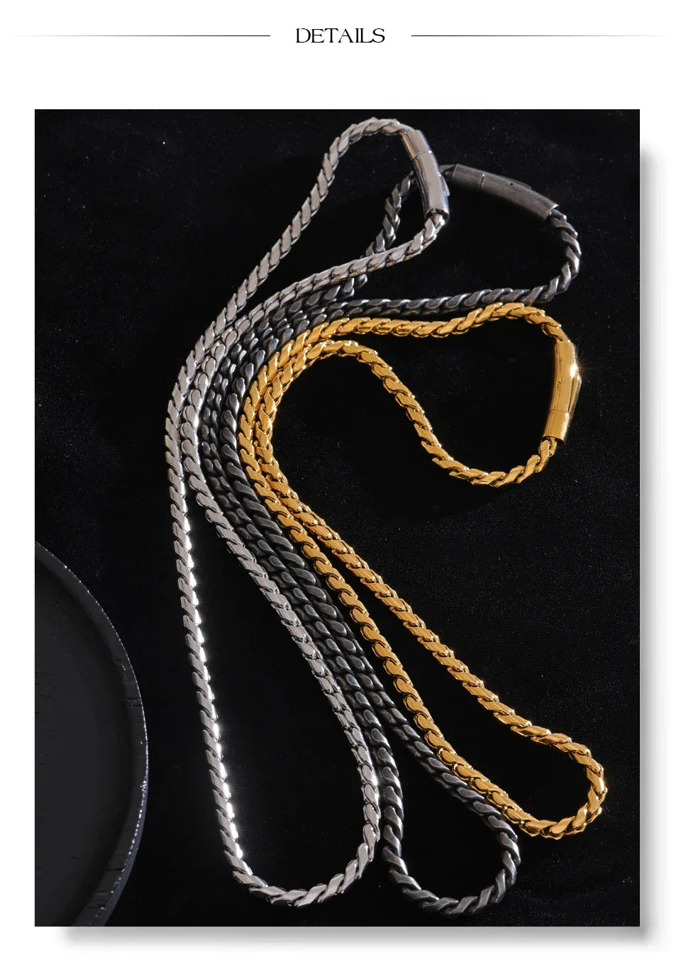 55cm Classic Fashion Unisex Necklace - ShopHub