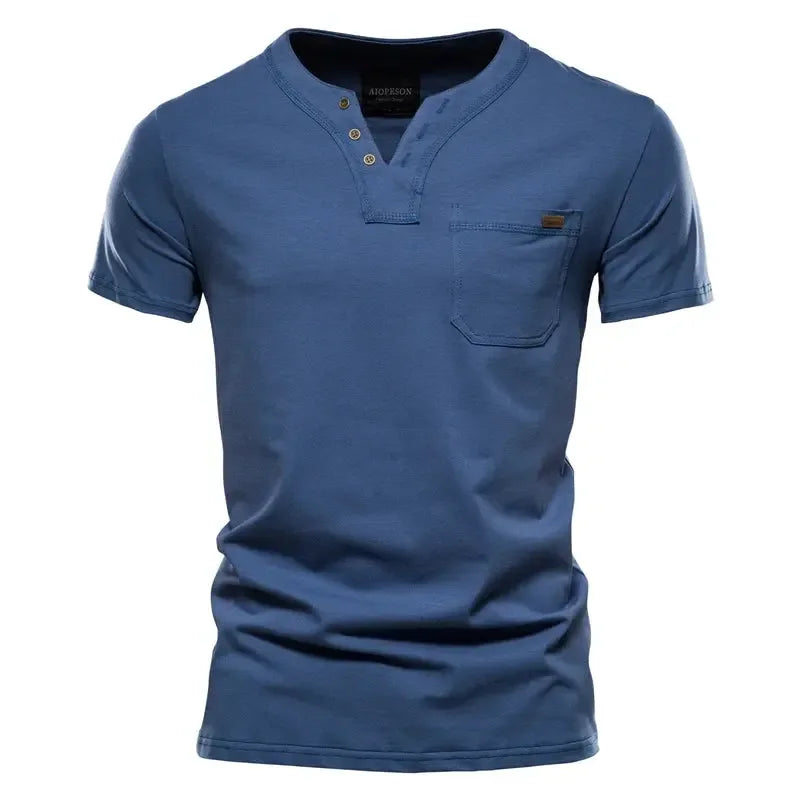 AIOPESON Casual Cotton Men's T-Shirts - ShopHub