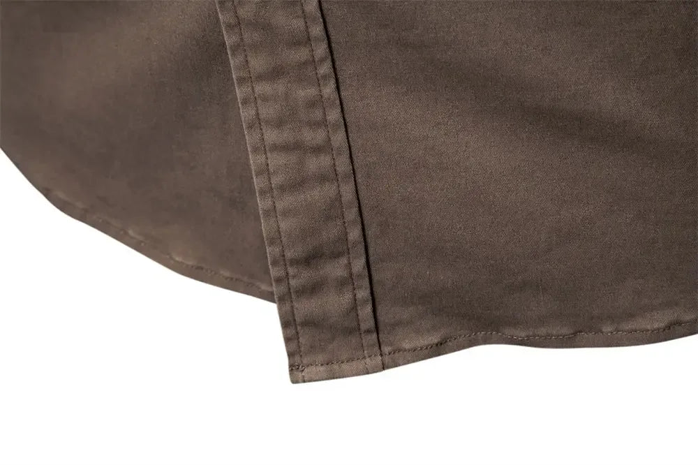 AIOPESON Business Cotton Pocket Shirts - ShopHub