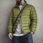 Maden Winter Men's Stand-up Collar Down Jacket