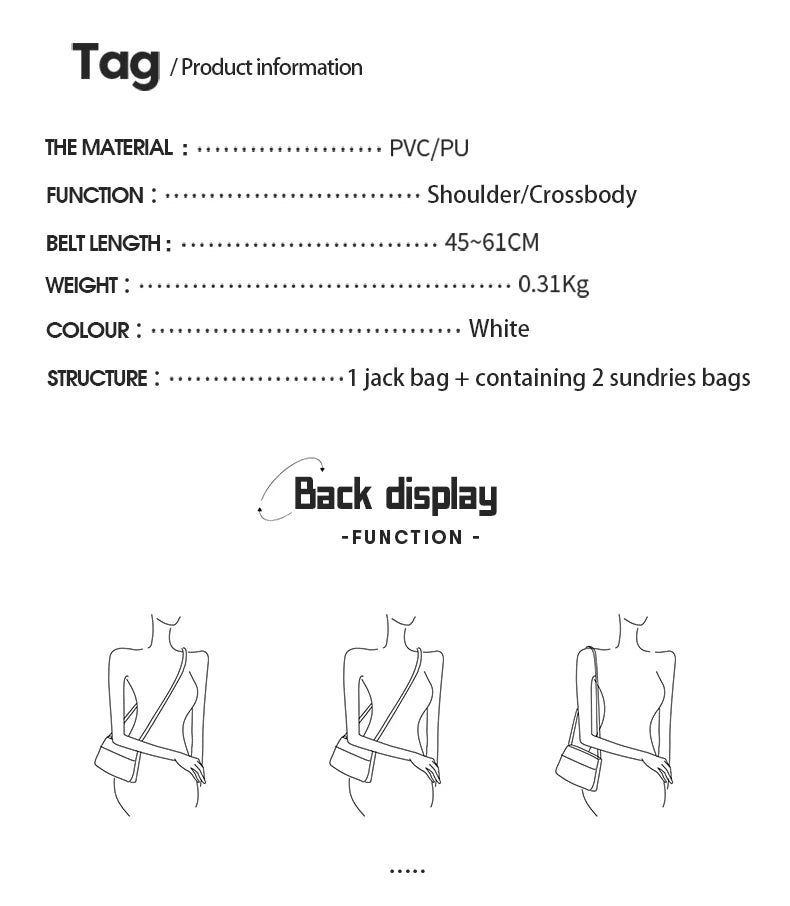 FOXER PVC Women's Cellphone Bag