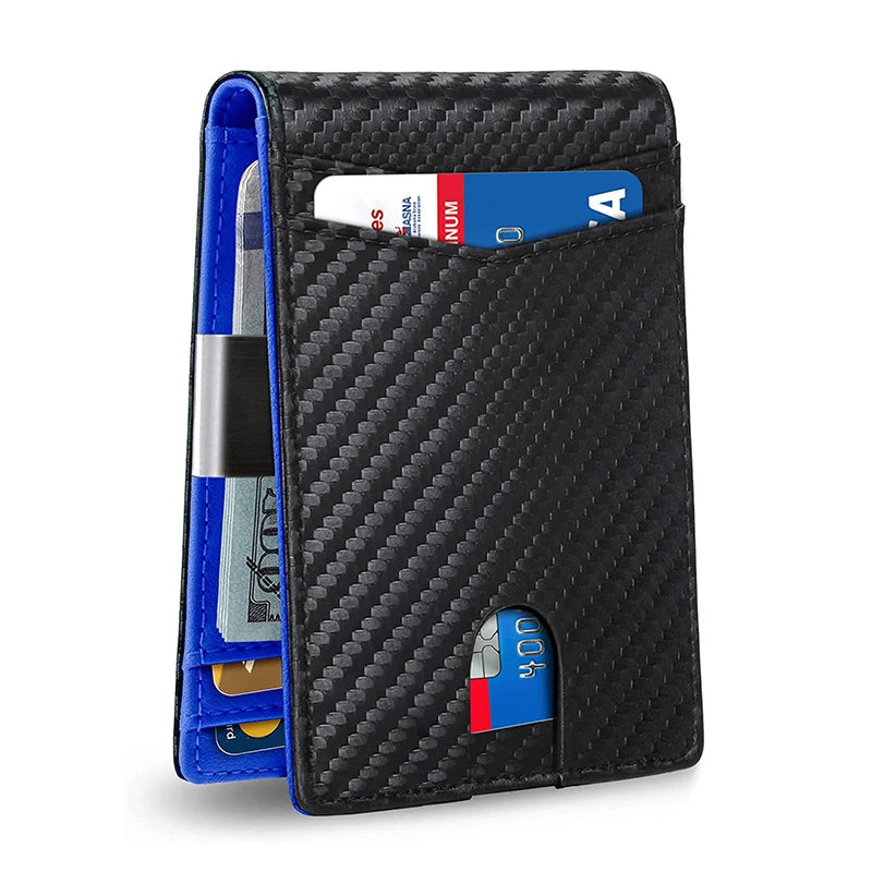 Rfid Microfier Leather Men's Luxury Wallets