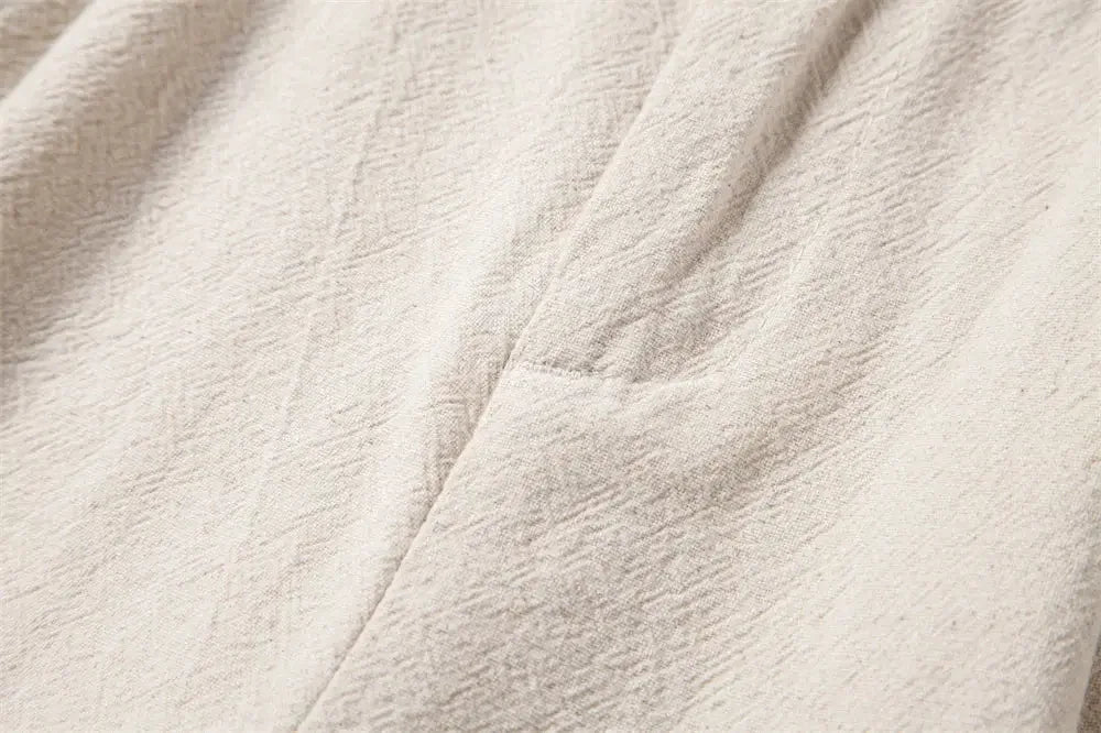 AIOPESON Casual Linen Men Trousers - ShopHub