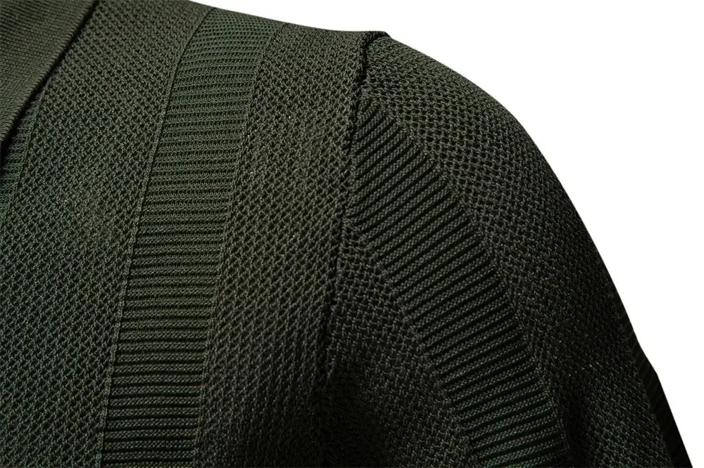 AIOPESON Men's Solid & Striped Mesh Polo Shirts - ShopHub