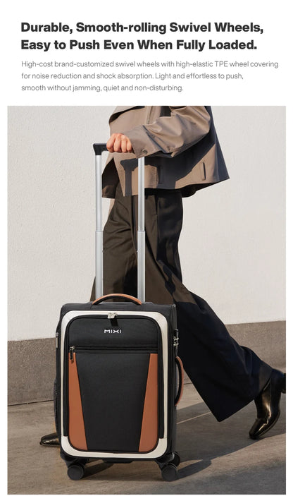 Mixi Compact 20-inch Carry-on Suitcase